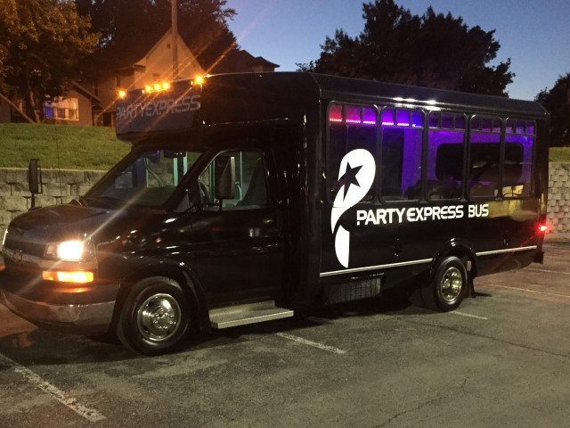 kcpartbuscomet2small - THE COMET PARTY BUS - Party Express Bus Rentals in Kansas City - Party Express Bus